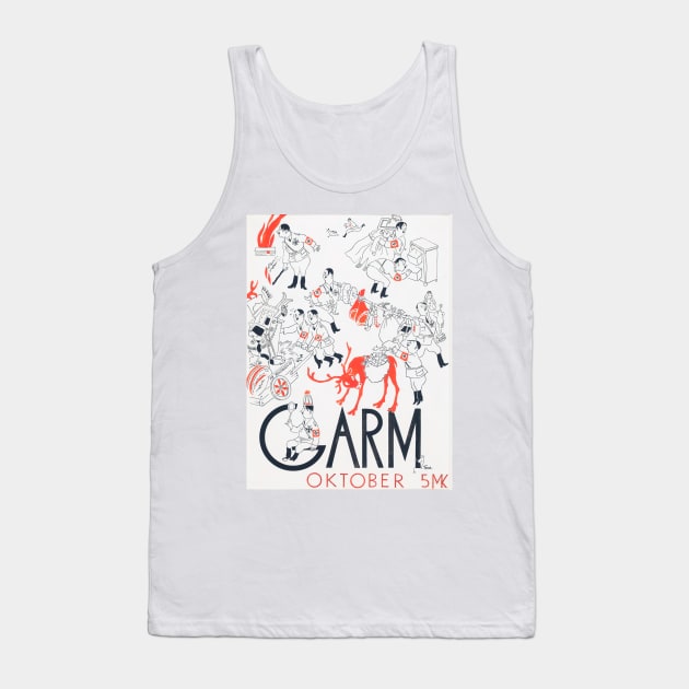cover of garm magazine october 1944 - tove jansson Tank Top by Bequeat